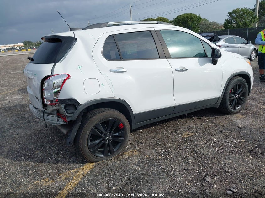 VIN 3GNCJLSB2JL161956 2018 CHEVROLET TRAX 1LT