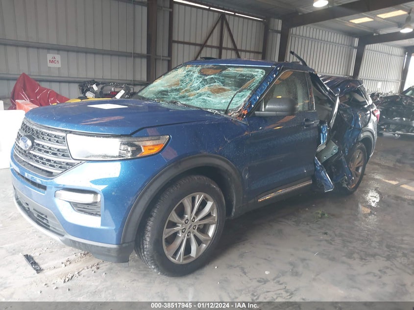 VIN 1FMSK7DH7LGD03702 2020 FORD EXPLORER XLT