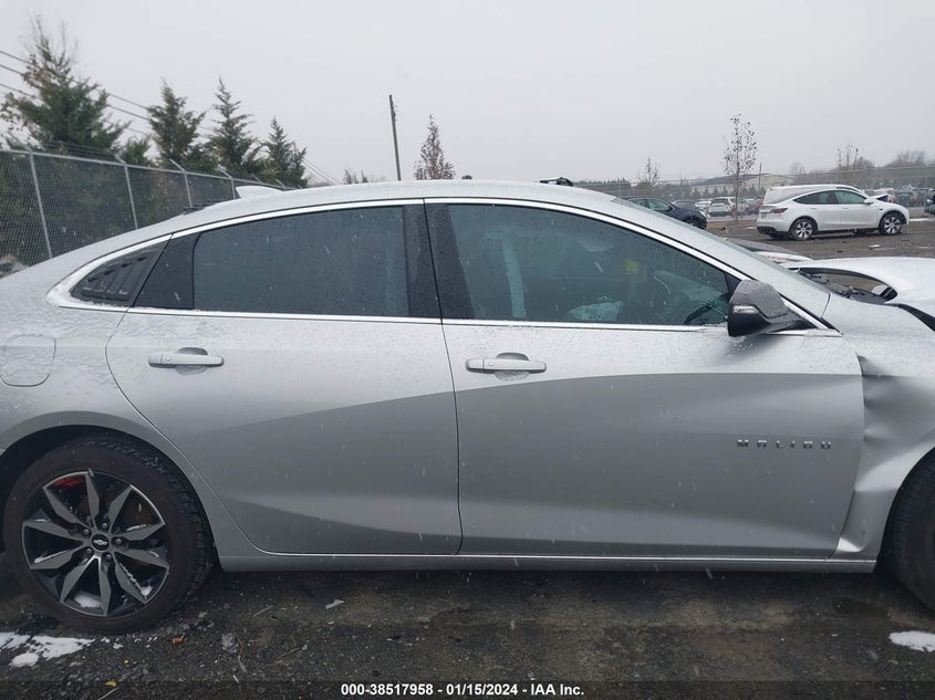 VIN 1G1ZD5ST6JF100742 2018 CHEVROLET MALIBU LT