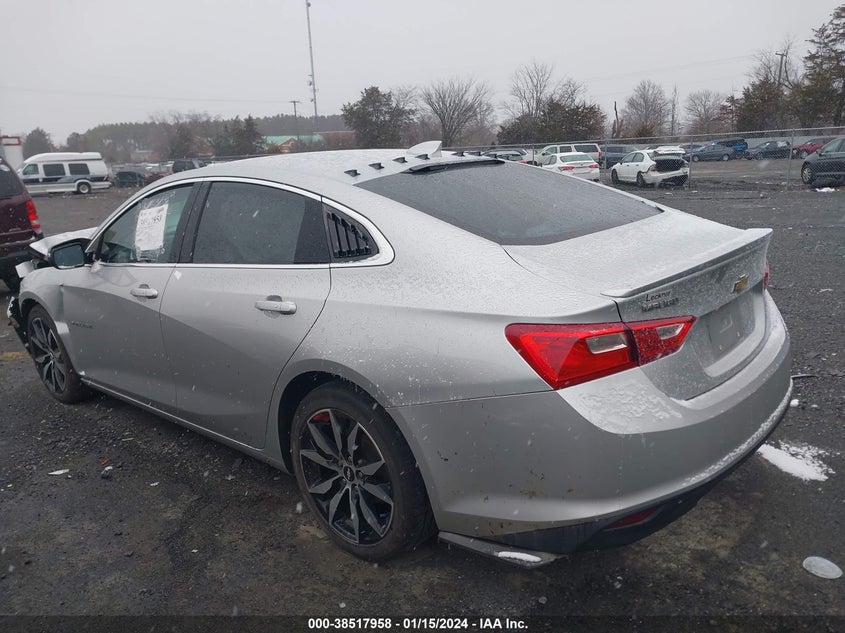 VIN 1G1ZD5ST6JF100742 2018 CHEVROLET MALIBU LT