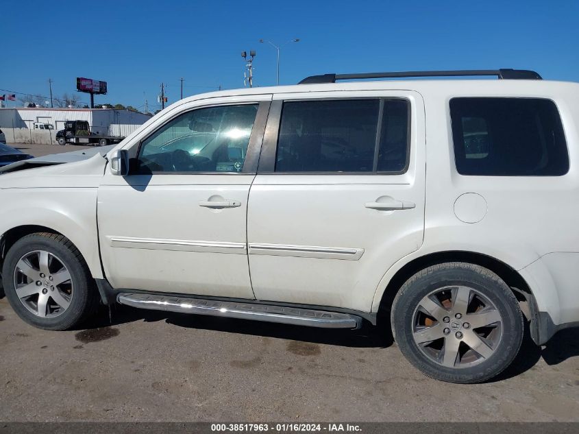 2014 HONDA PILOT TOURING - 5FNYF4H9XEB062784