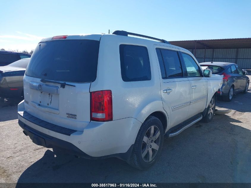 2014 HONDA PILOT TOURING - 5FNYF4H9XEB062784