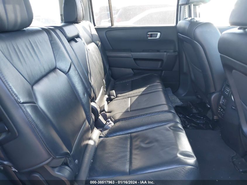 2014 HONDA PILOT TOURING - 5FNYF4H9XEB062784