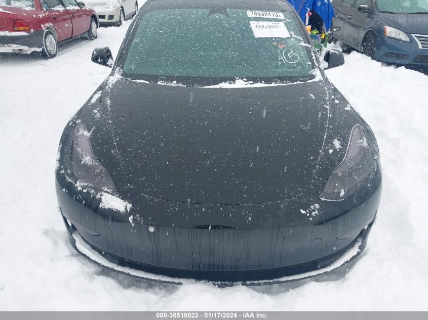 2022 TESLA MODEL 3 - 5YJ3E1EB1NF328549