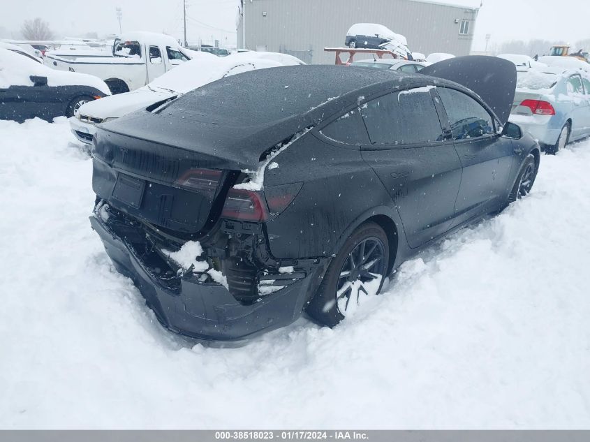 2022 TESLA MODEL 3 - 5YJ3E1EB1NF328549