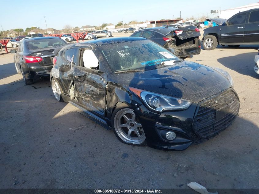 2015 HYUNDAI VELOSTER TURBO - KMHTC6AE7FU236630