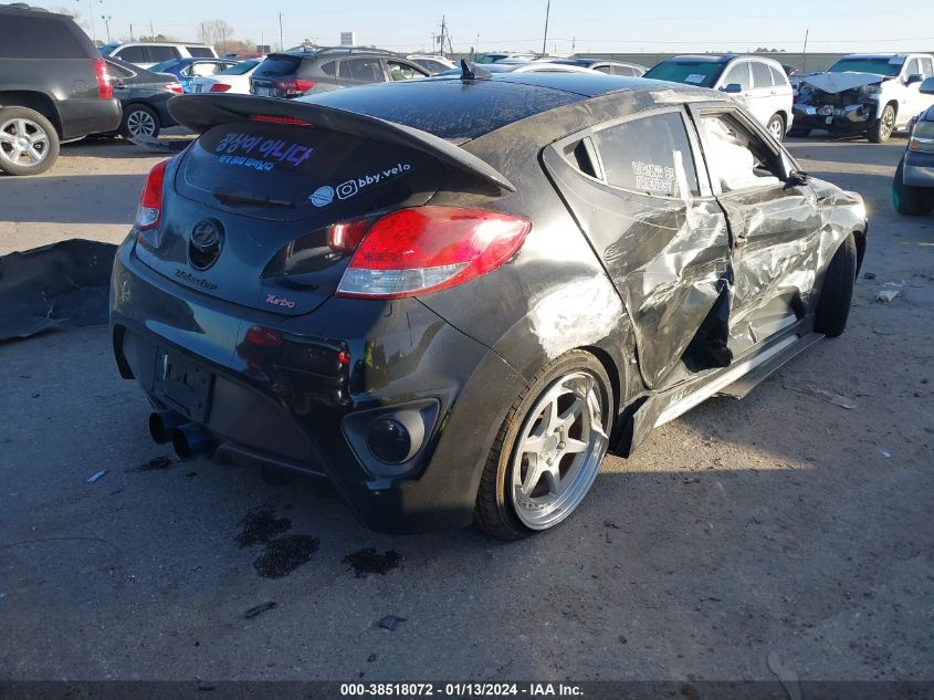 2015 HYUNDAI VELOSTER TURBO - KMHTC6AE7FU236630