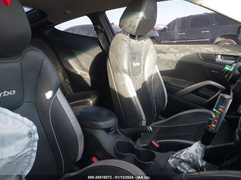 2015 HYUNDAI VELOSTER TURBO - KMHTC6AE7FU236630