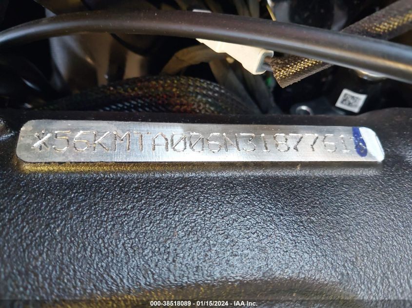 2022 INDIAN MOTORCYCLE CO. SCOUT BOBBER ABS 56KMTA006N3187761
