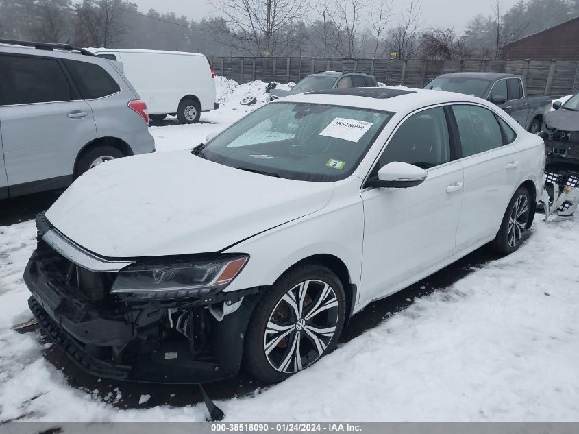 2021 VOLKSWAGEN PASSAT SE - 1VWSA7A37MC017371