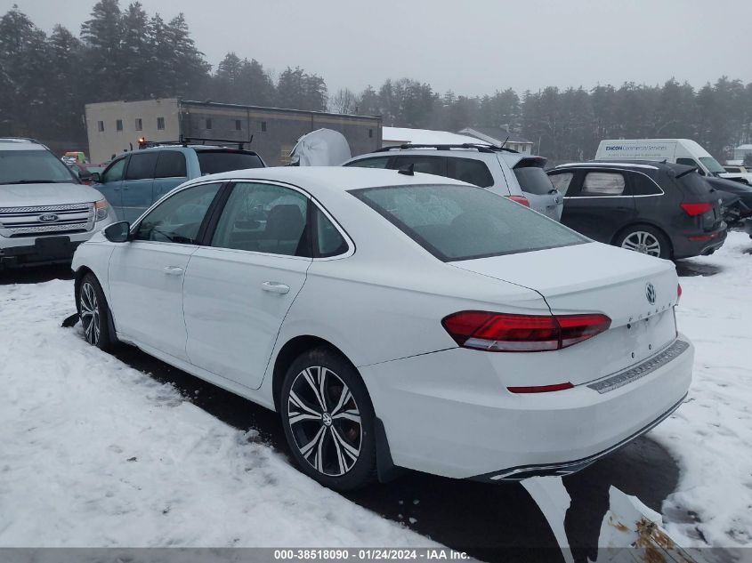 2021 VOLKSWAGEN PASSAT SE - 1VWSA7A37MC017371