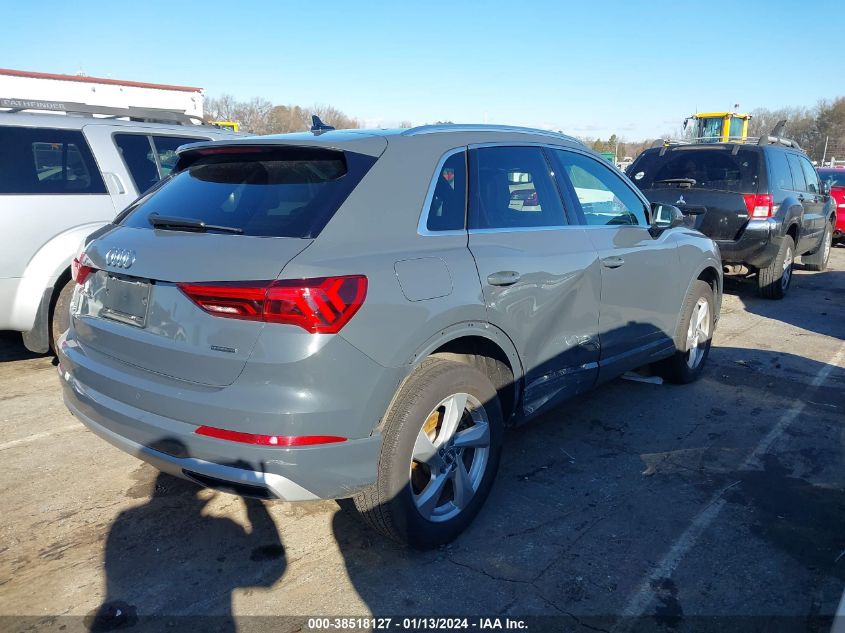 2020 AUDI Q3 PREMIUM 45 TFSI QUATTRO TIPTRONIC - WA1AECF30L1009976