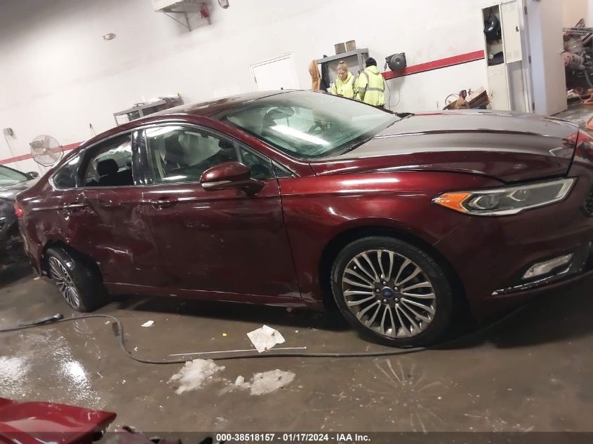 2017 FORD FUSION SE - 3FA6P0H95HR204612