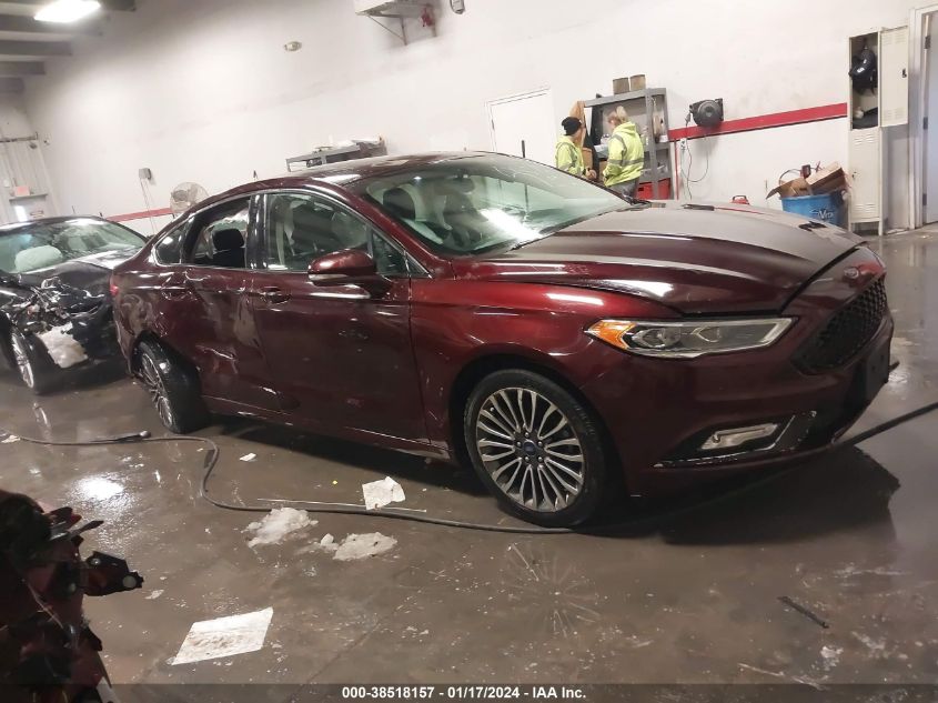 2017 FORD FUSION SE - 3FA6P0H95HR204612