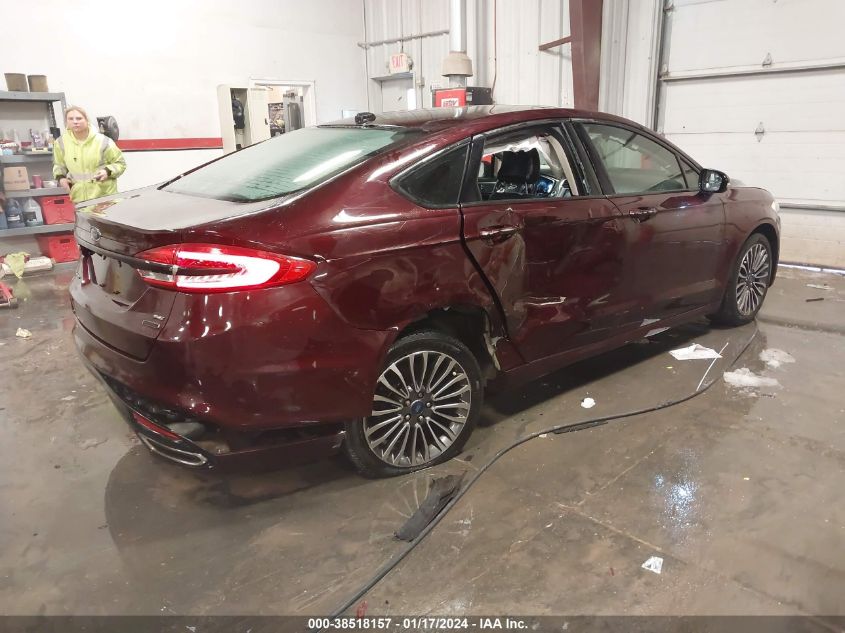 2017 FORD FUSION SE - 3FA6P0H95HR204612