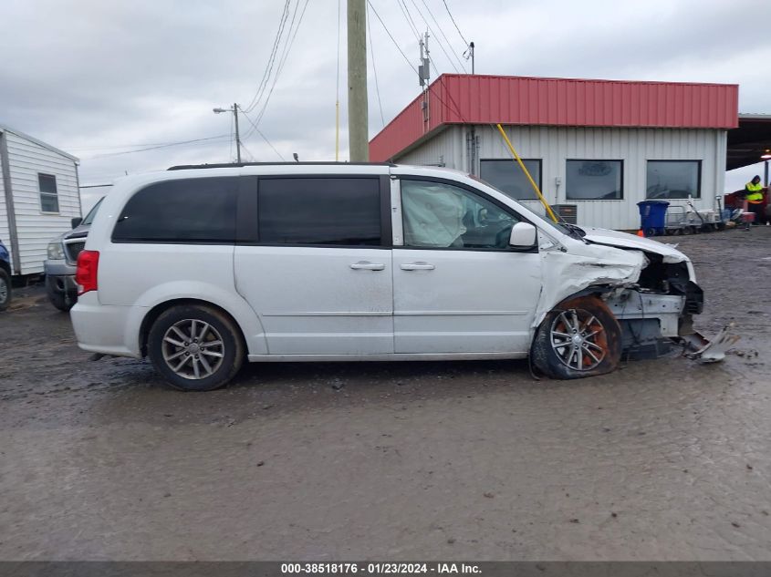 2014 DODGE GRAND CARAVAN SXT - 2C4RDGCG1ER477952