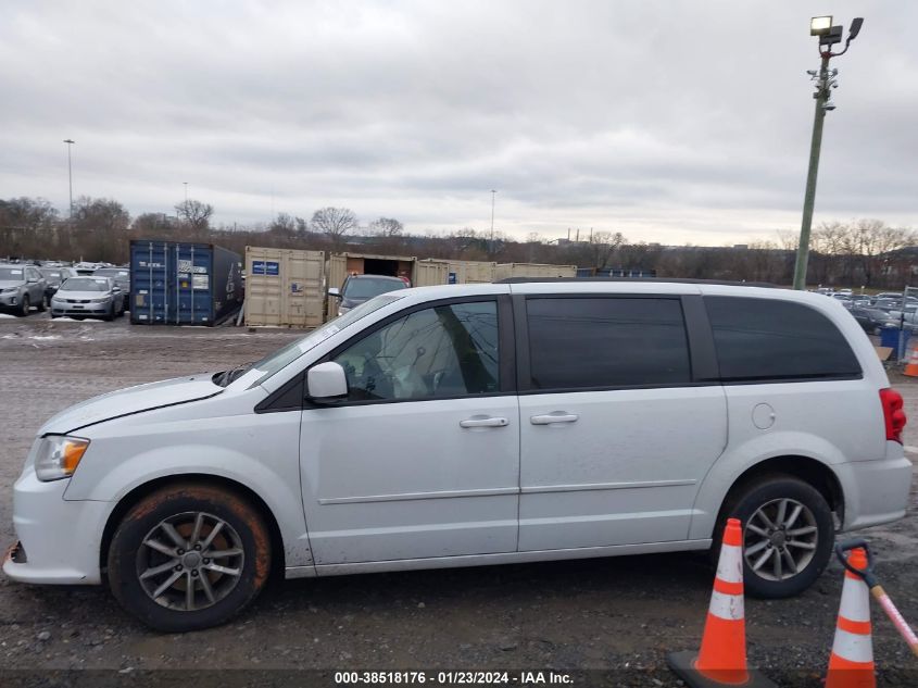 2014 DODGE GRAND CARAVAN SXT - 2C4RDGCG1ER477952