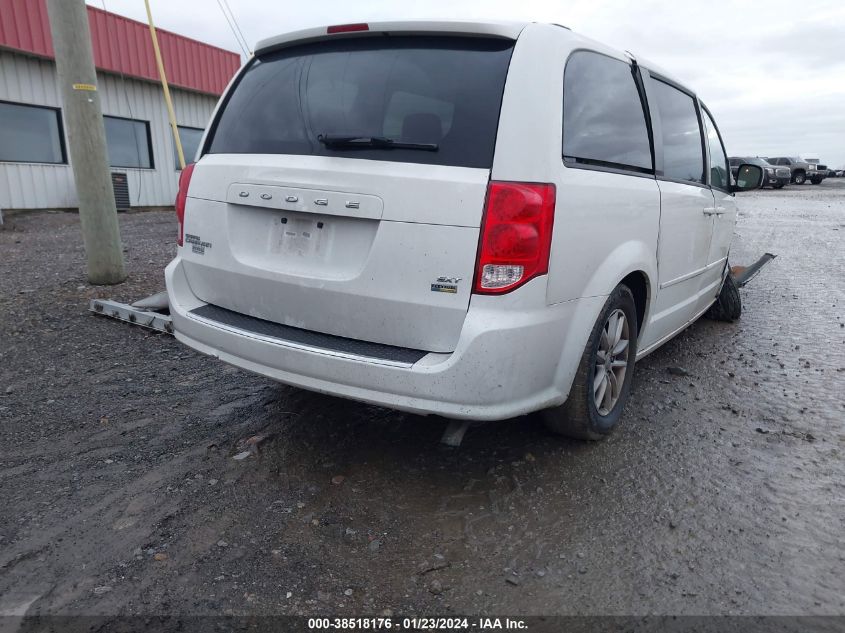 2014 DODGE GRAND CARAVAN SXT - 2C4RDGCG1ER477952