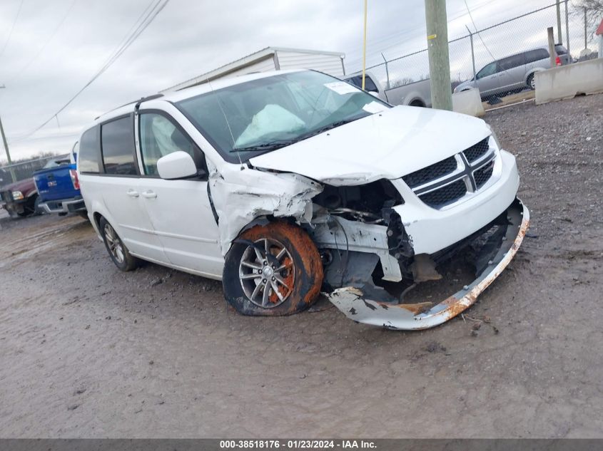 2014 DODGE GRAND CARAVAN SXT - 2C4RDGCG1ER477952