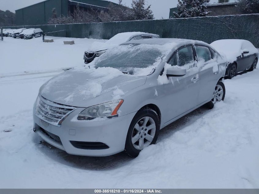 3N1AB7AP4EY214251 | 2014 NISSAN SENTRA