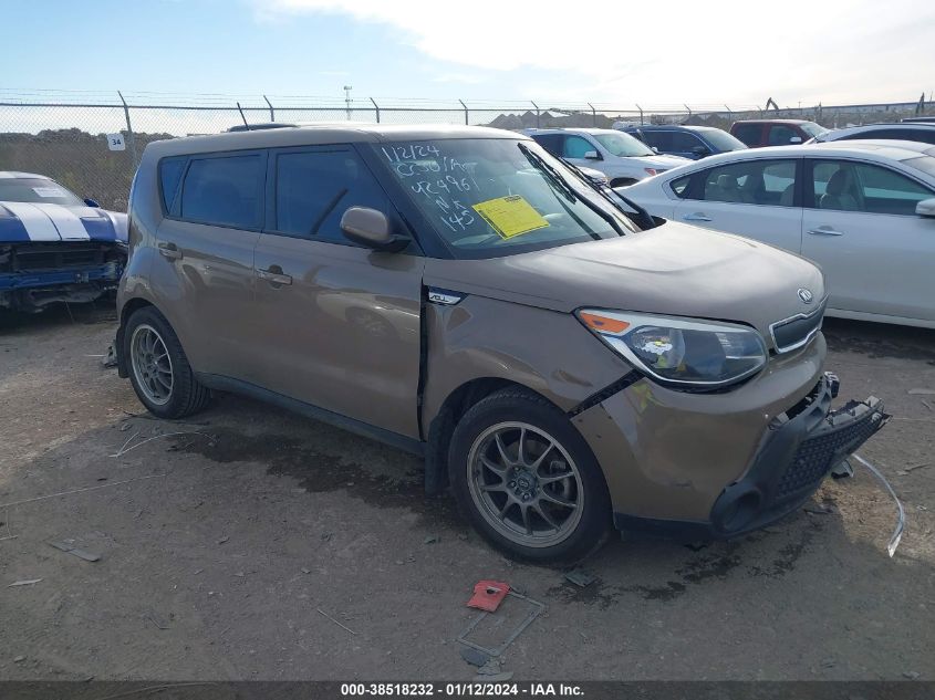 2015 KIA SOUL - KNDJN2A27F7223752