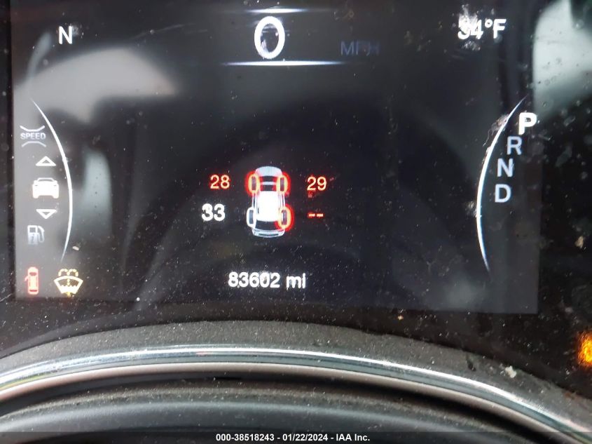 2016 JEEP GRAND CHEROKEE LAREDO - 1C4RJEAG9GC415677