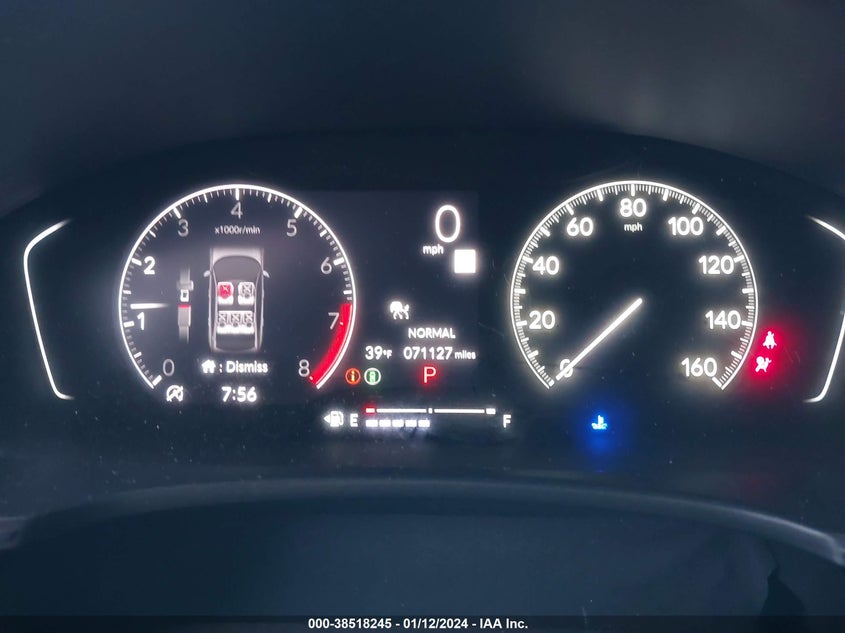 VIN 2HGFE2F52NH500143 2022 HONDA CIVIC SPORT