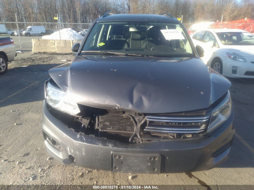 2016 VOLKSWAGEN TIGUAN S/SE/SEL/R-LINE - WVGBV7AX1GW576374