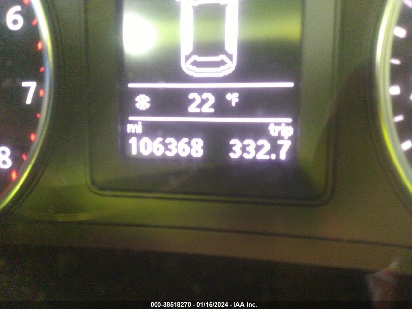 2016 VOLKSWAGEN TIGUAN S/SE/SEL/R-LINE - WVGBV7AX1GW576374