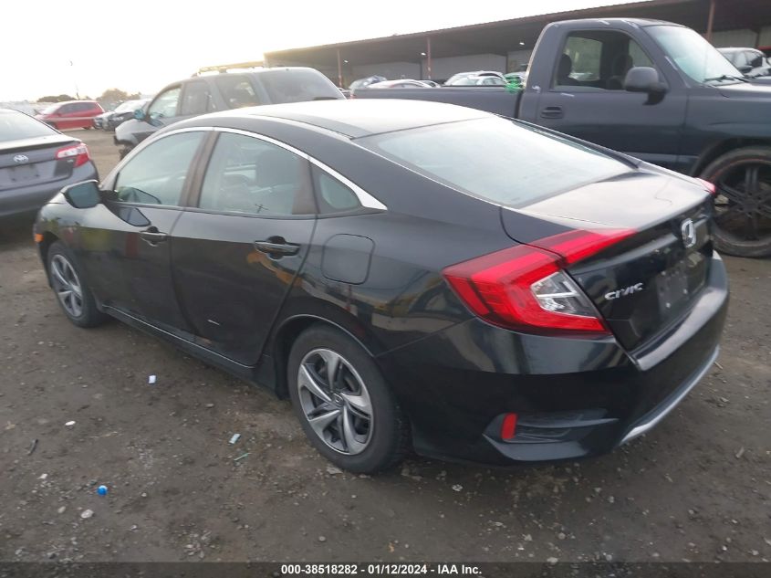 2019 HONDA CIVIC LX - 2HGFC2F69KH523140
