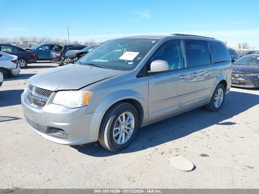 2014 DODGE GRAND CARAVAN SXT - 2C4RDGCG3ER291295