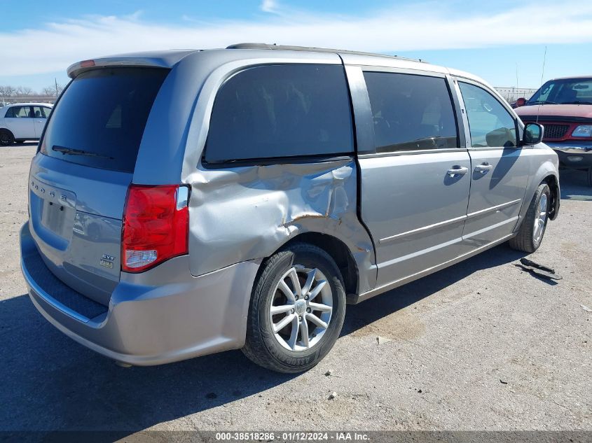 2014 DODGE GRAND CARAVAN SXT - 2C4RDGCG3ER291295