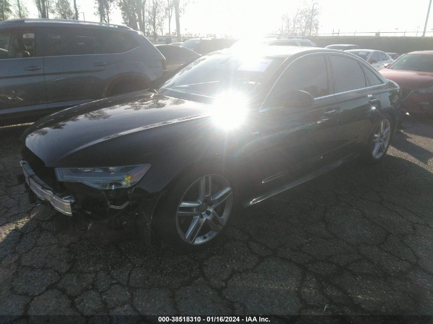 2016 AUDI A6 2.0T PREMIUM PLUS - WAUGFAFC5GN083908