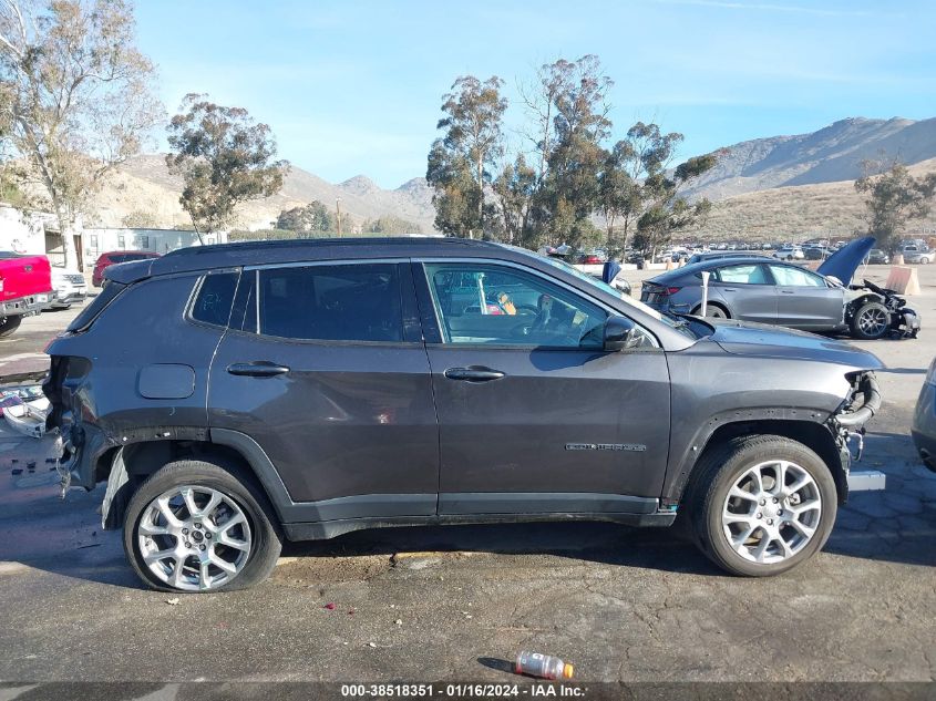 2022 JEEP COMPASS LATITUDE LUX 4X4 - 3C4NJDFB5NT186762