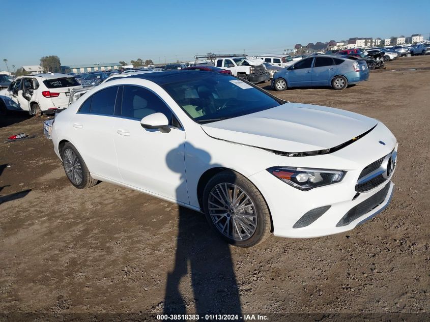 2022 MERCEDES-BENZ CLA 250 COUPE - W1K5J4GBXNN284951
