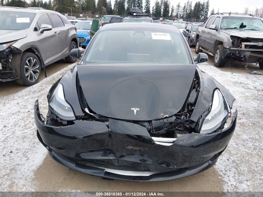2022 TESLA MODEL 3 LONG RANGE DUAL MOTOR ALL-WHEEL DRIVE - 5YJ3E1EB6NF109909