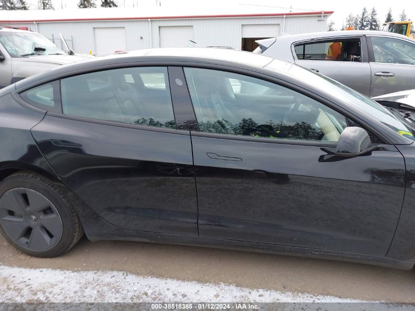 2022 TESLA MODEL 3 LONG RANGE DUAL MOTOR ALL-WHEEL DRIVE - 5YJ3E1EB6NF109909
