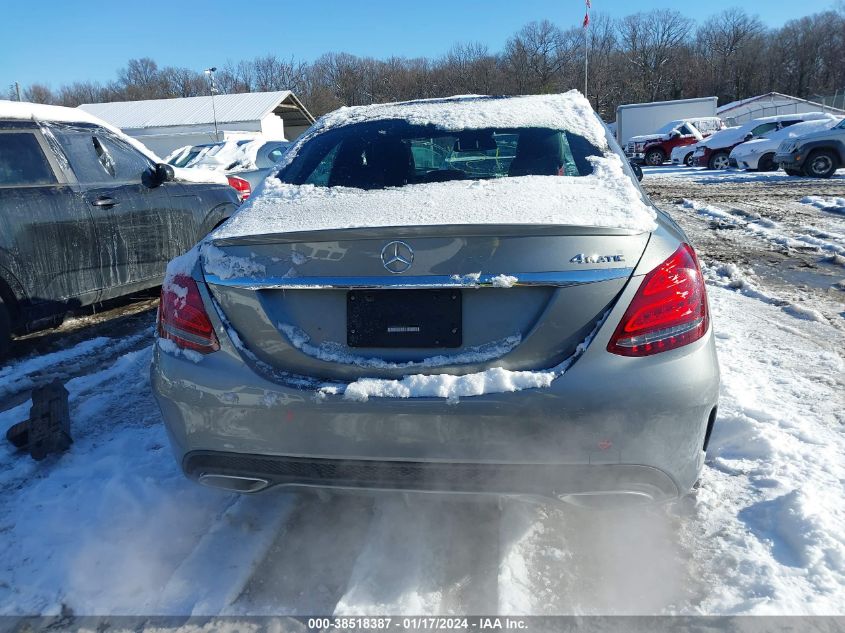 2016 MERCEDES-BENZ C 300 300 4MATIC - 55SWF4KBXGU153641