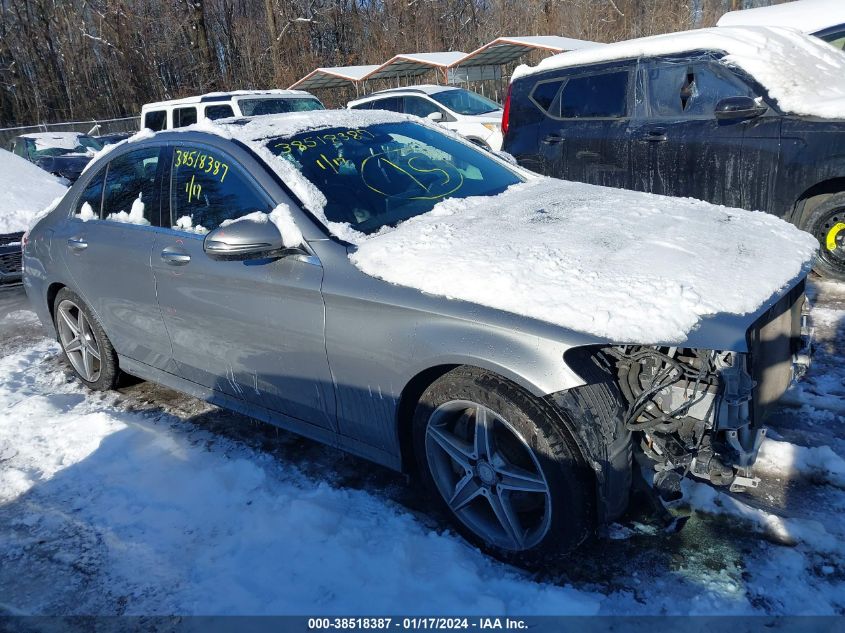 2016 MERCEDES-BENZ C 300 300 4MATIC - 55SWF4KBXGU153641