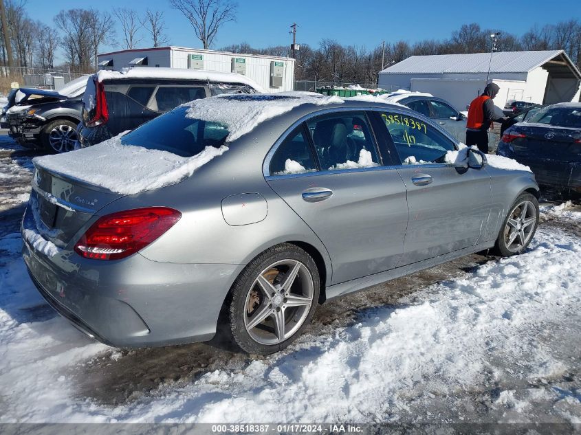 2016 MERCEDES-BENZ C 300 300 4MATIC - 55SWF4KBXGU153641