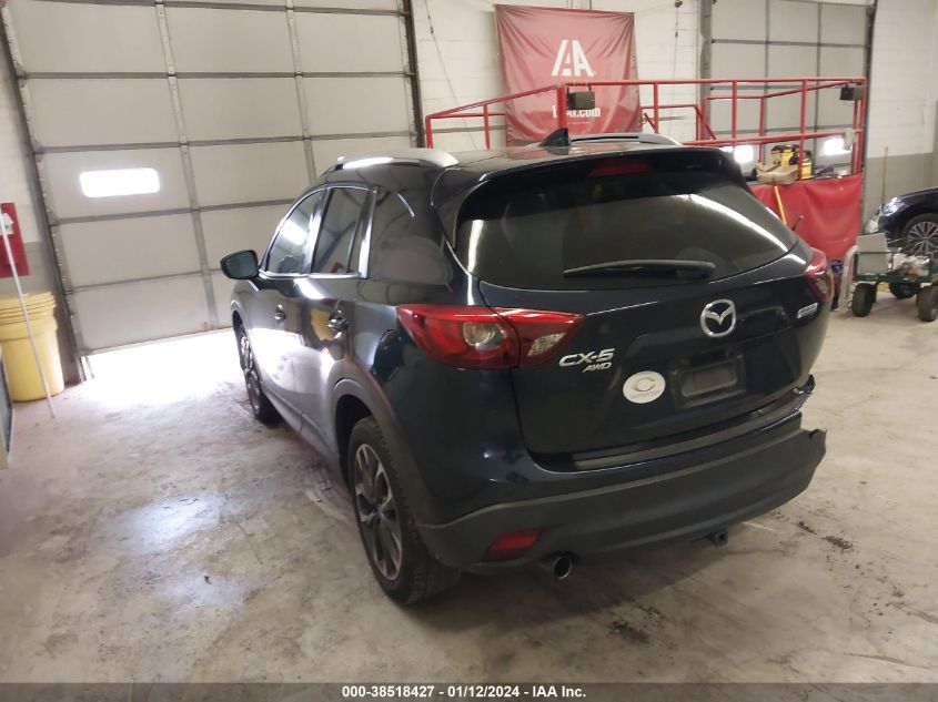 2016 MAZDA CX-5 GRAND TOURING - JM3KE4DYXG0652921