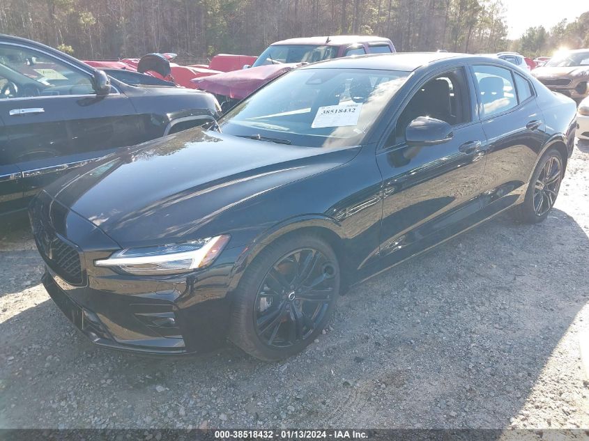 2023 VOLVO S60 B5 PLUS BLACK EDITION - 7JRL12TT9PG244728