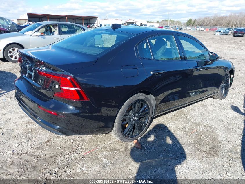 2023 VOLVO S60 B5 PLUS BLACK EDITION - 7JRL12TT9PG244728