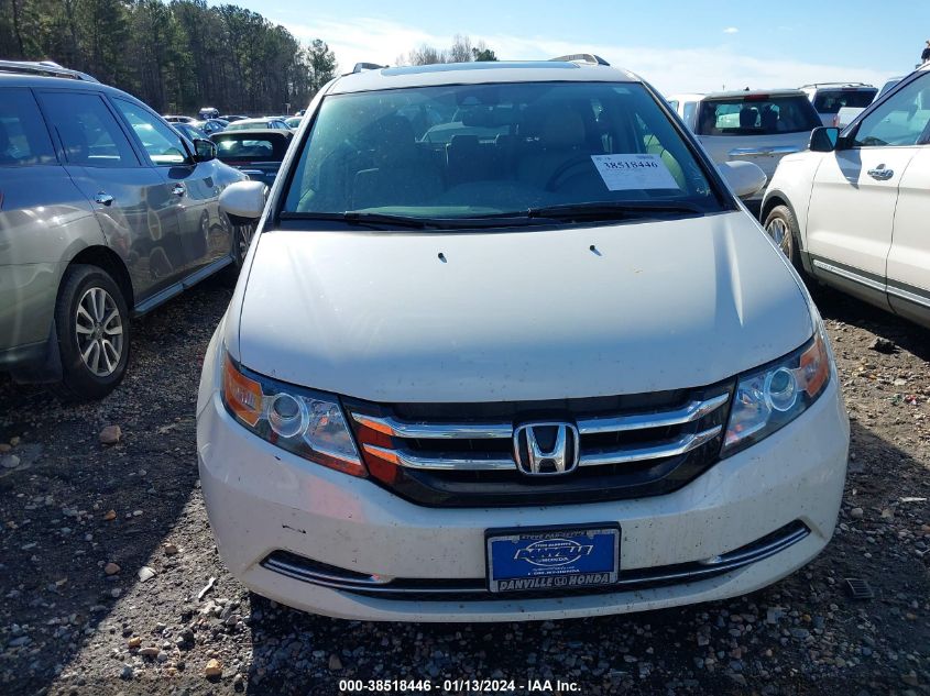 2015 HONDA ODYSSEY EX-L - 5FNRL5H69FB065654