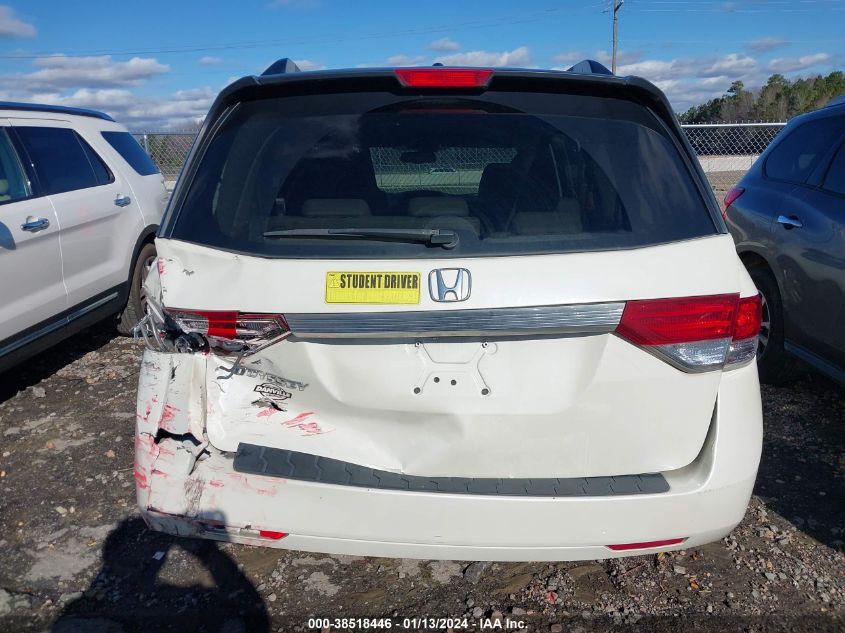 2015 HONDA ODYSSEY EX-L - 5FNRL5H69FB065654