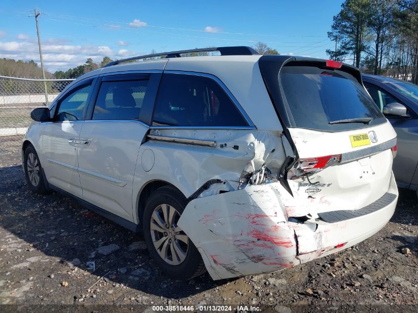2015 HONDA ODYSSEY EX-L - 5FNRL5H69FB065654