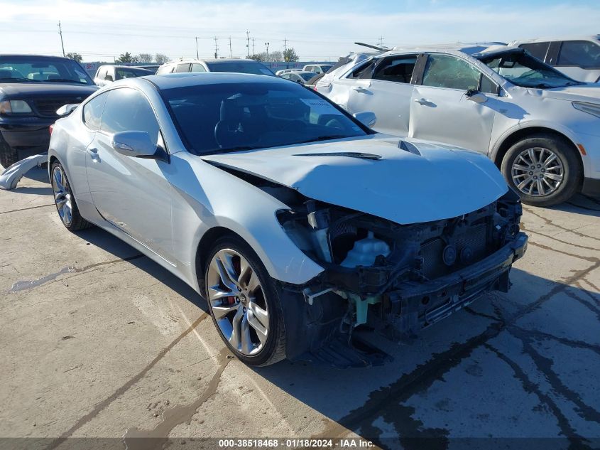 Lot #2539240593 2013 HYUNDAI GENESIS 3.8 TRACK salvage car