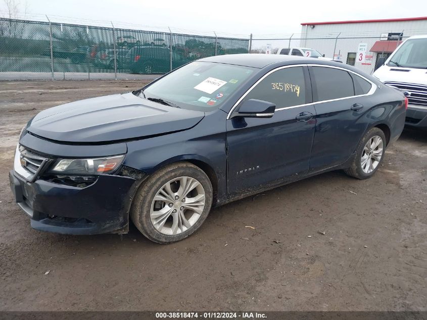 2015 CHEVROLET IMPALA 2LT - 2G1125S37F9261796