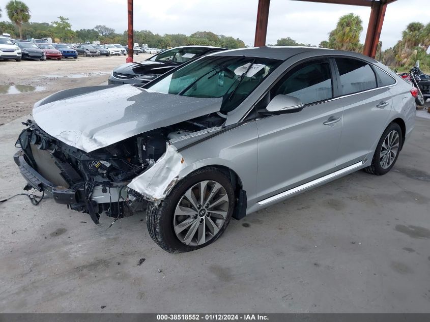 2016 HYUNDAI SONATA SPORT/LIMITED - 5NPE34AF4GH353829