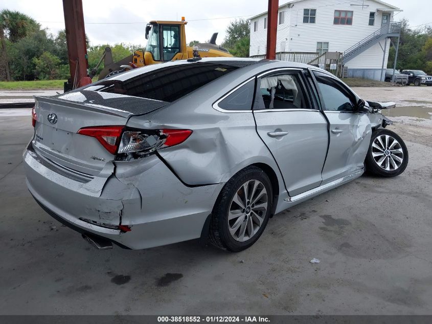 2016 HYUNDAI SONATA SPORT/LIMITED - 5NPE34AF4GH353829